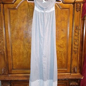 Hollister long grey dress